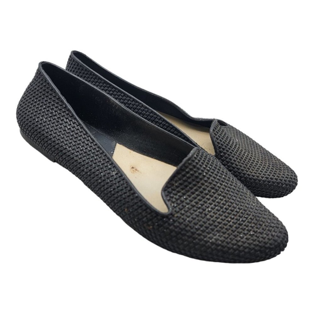 Easos Geal Shoes Women Size 37 Black Loafer Casual Career Walking